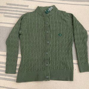 L.L. Bean sage cardigan
